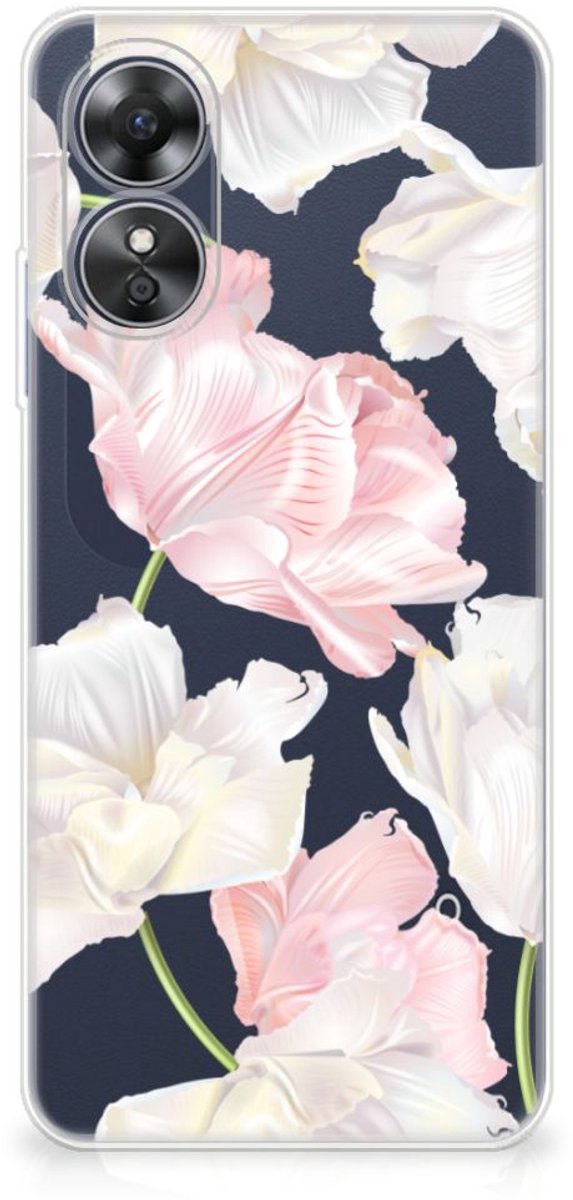 OPPO A17 TPU Case Lovely Flowers