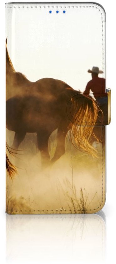 Portefeuille OPPO Reno 6 Pro+ 5G Flip Case pour Cow-Boy