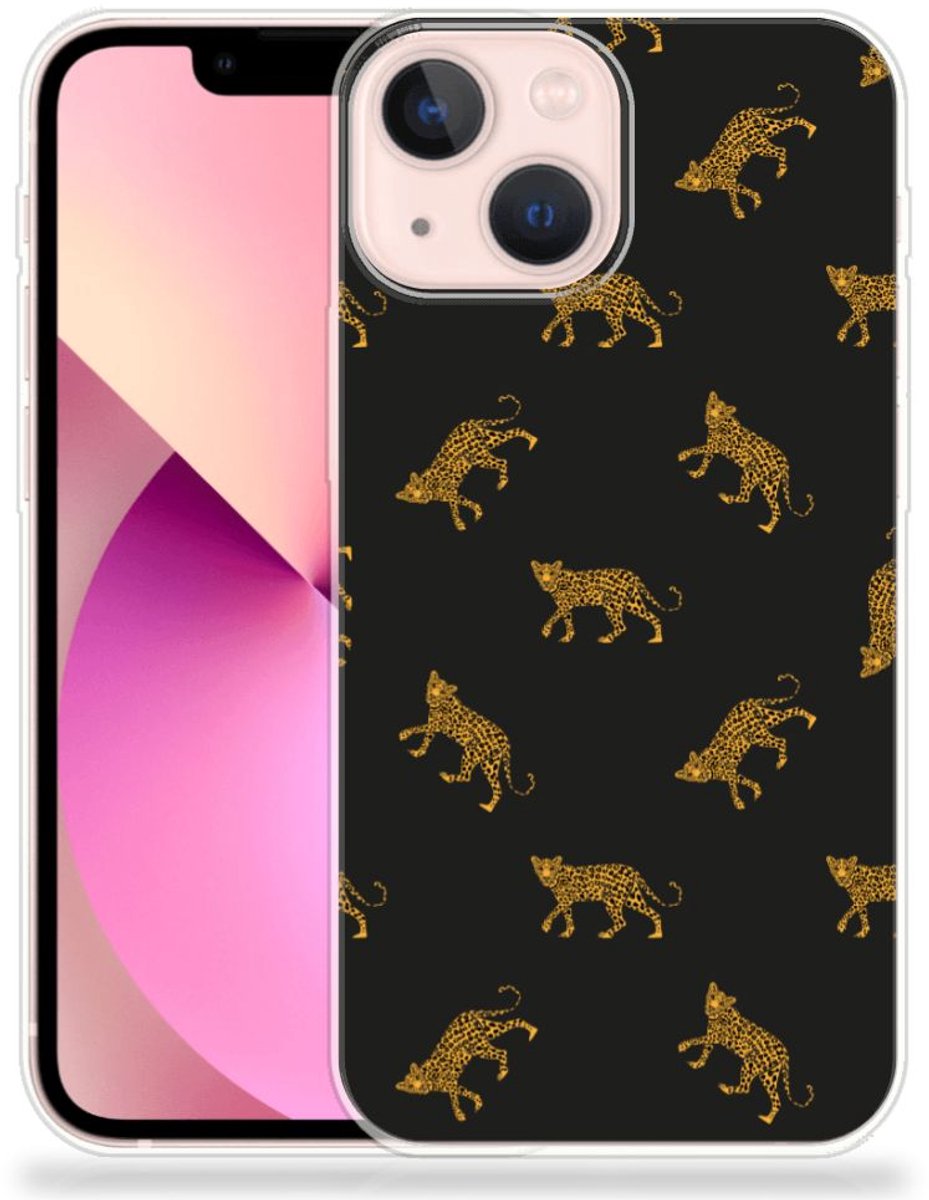 TPU Hoesje voor iPhone 13 mini Leopards