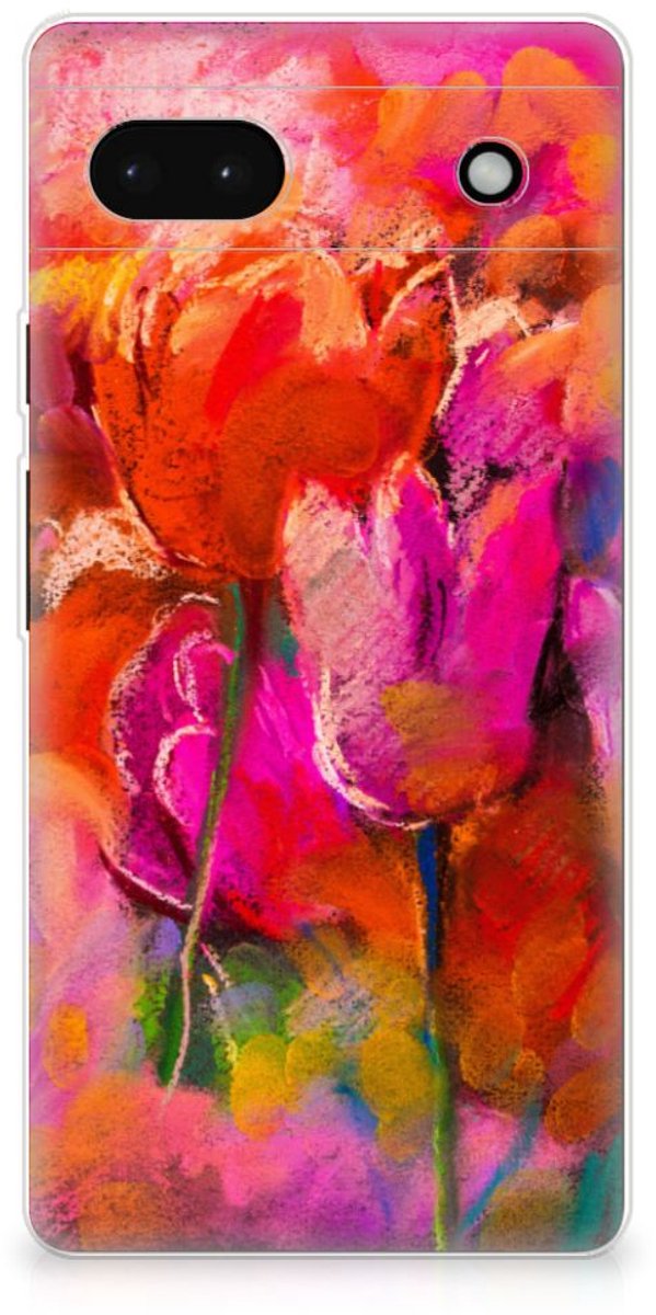 Hoesje maken Google Pixel 6A Tulips