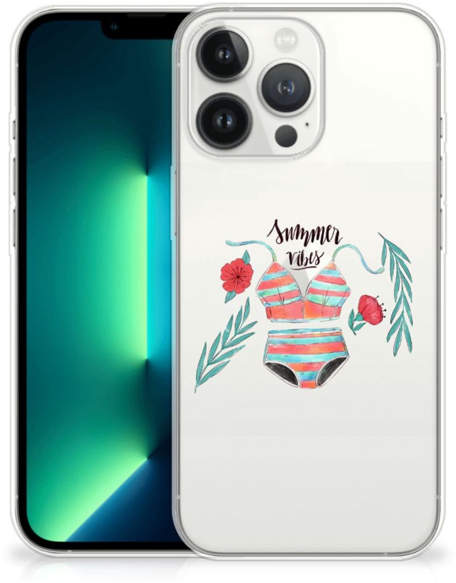 iPhone 13 Pro Max Telefoonhoesje met Naam Boho Summer