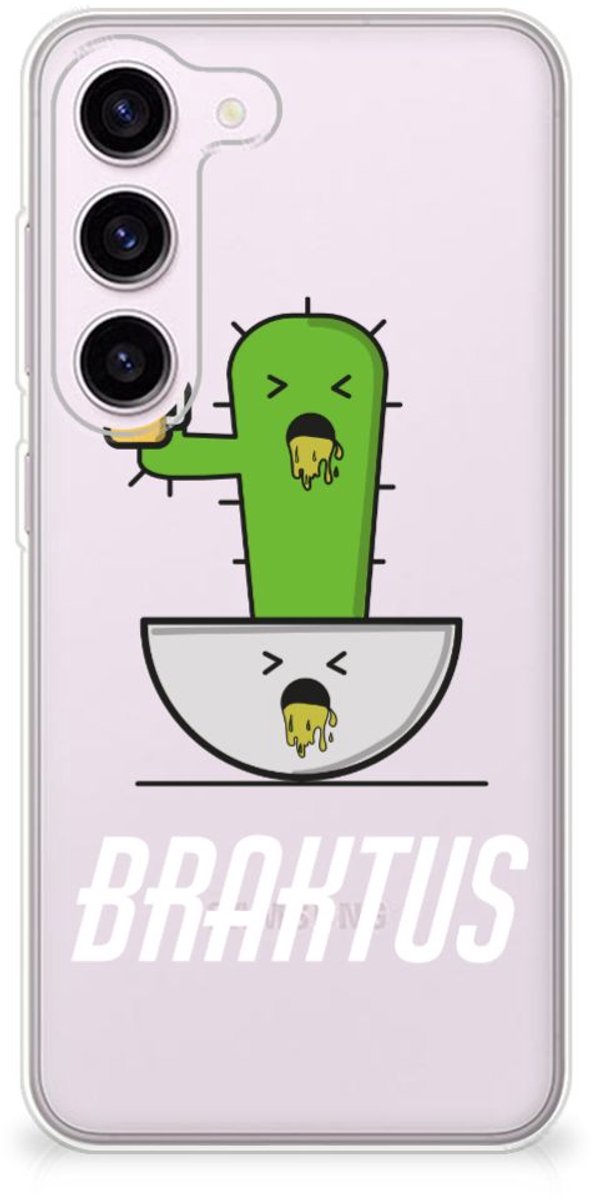Samsung Galaxy S23 Telefoonhoesje met Naam Braktus