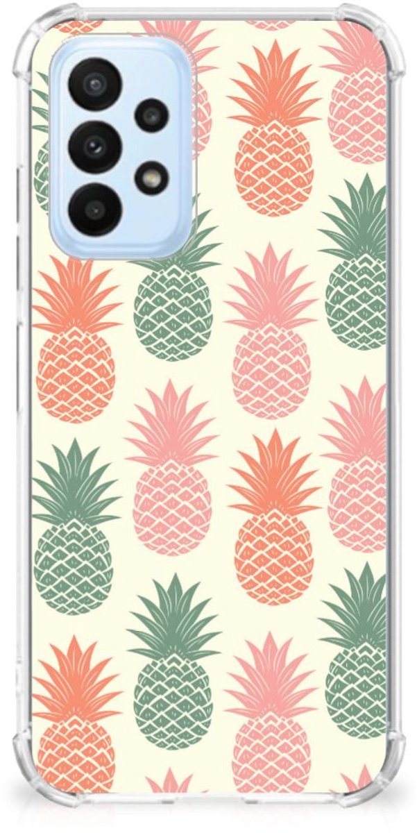 Samsung Galaxy A23 Beschermhoes Ananas