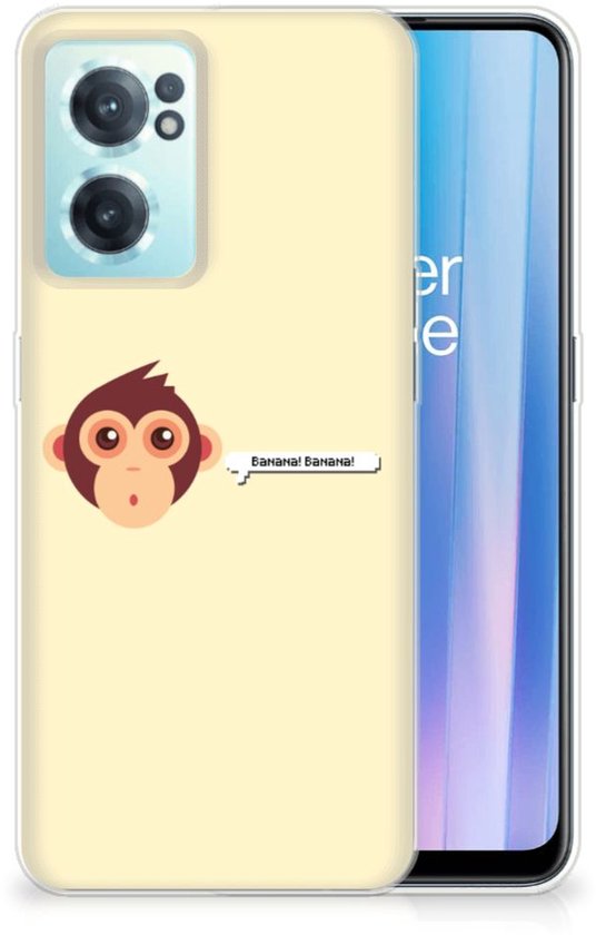 OnePlus Nord CE 2 5G Telefoonhoesje met Naam Monkey
