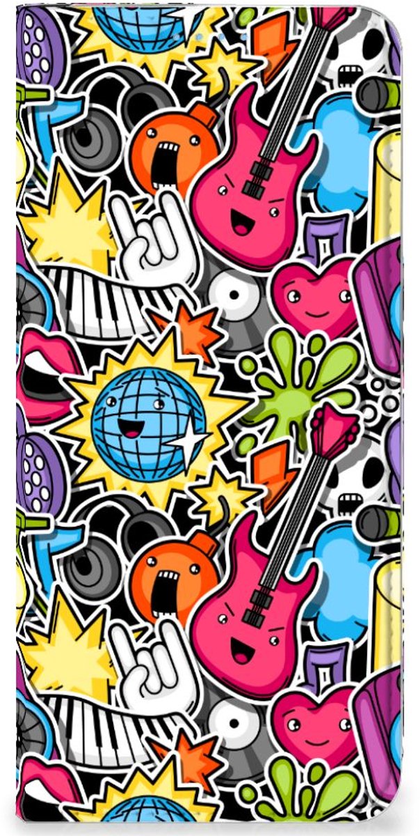 OPPO Reno8 Hippe Standcase Punk Rock