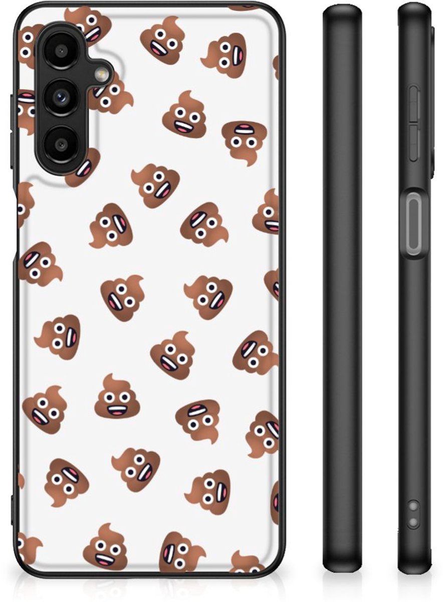 Back Case voor Samsung Galaxy A14 5G Poep Emojis