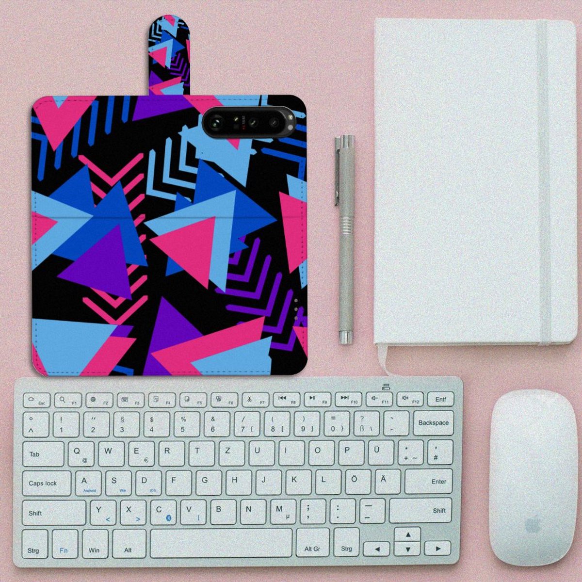 Sony Xperia 1 IV Book Case Funky Triangle