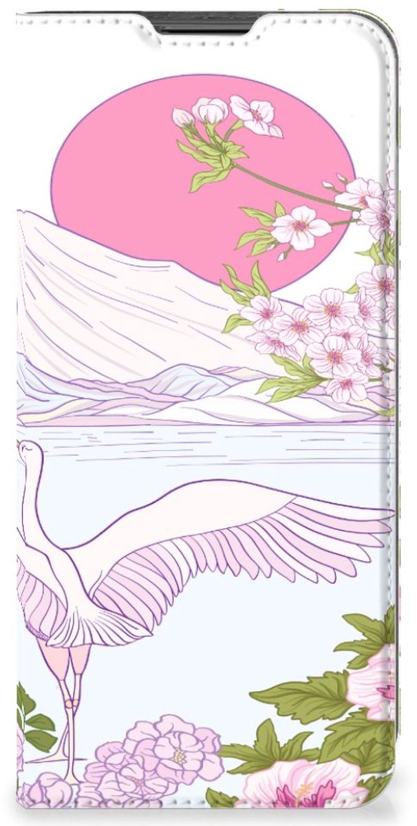 Motorola Moto G22 Hoesje maken Bird Standing