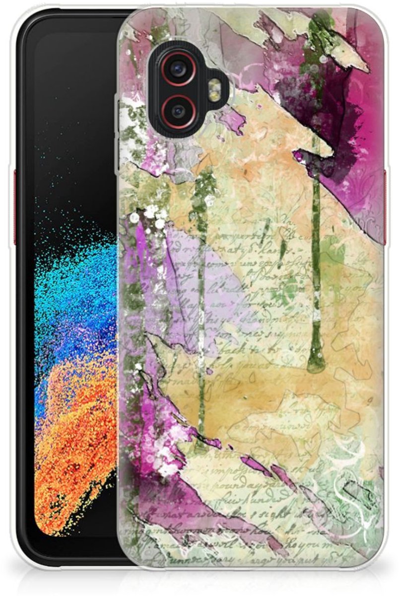 TPU Hoesje voor Hoesje maken Samsung Galaxy Xcover 6 Pro Letter Painting