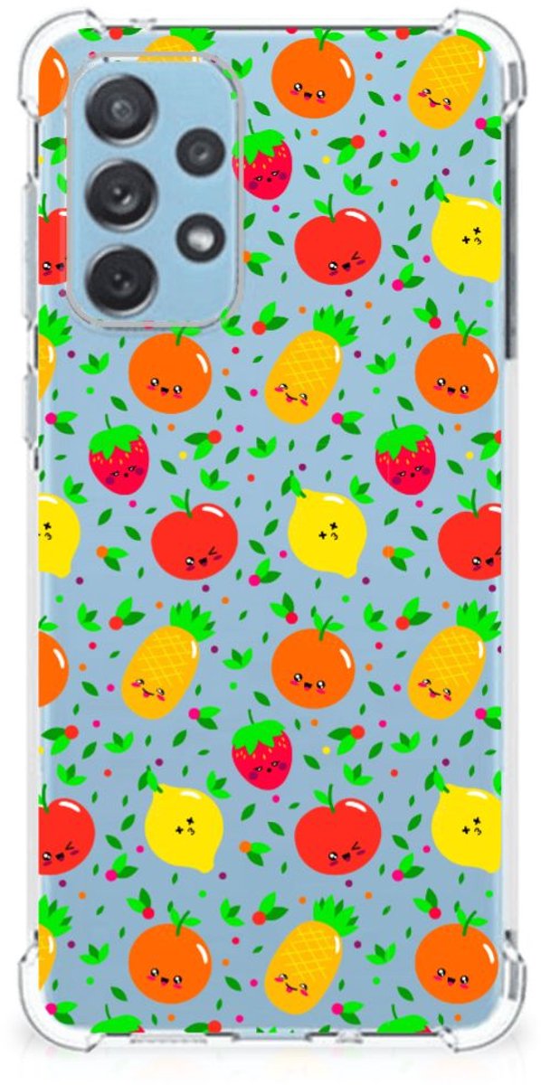 TPU Case Anti-Shock voor Samsung Galaxy A73 Beschermhoes Fruits