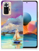Back Cover voor Hoesje maken Xiaomi Redmi Note 10 Pro Boat
