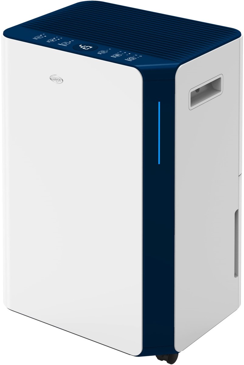 Argoclima Dry Pury EVO WF 17 - Luchtontvochtiger - Ontvochtigt tot 17L per dag – Voor ruimtes tot 65 m² - Incl. wasdroogfunctie