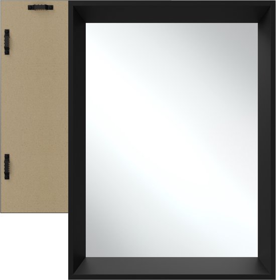 HIGHBATH Spiegel met gouden frame, 60 x 80 cm, grote
