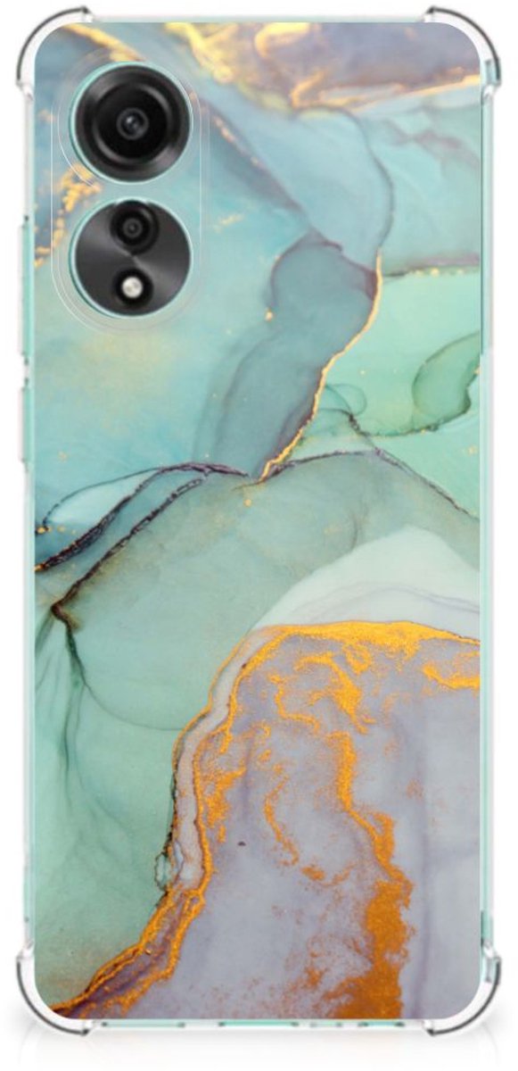 Back Cover voor OPPO A78 4G Watercolor Mix