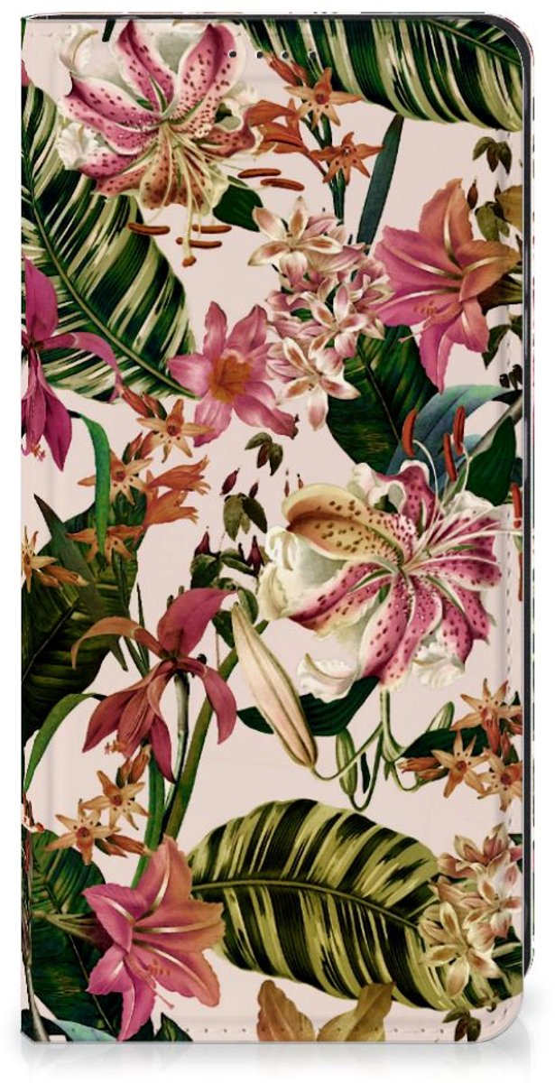 Book Case voor Samsung Galaxy Xcover 7 Smart Cover Flowers