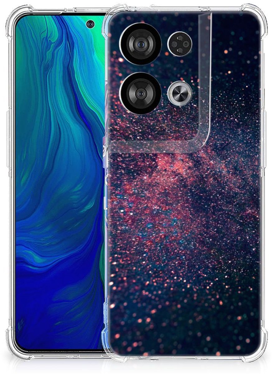 OPPO Reno8 Shockproof Case Stars