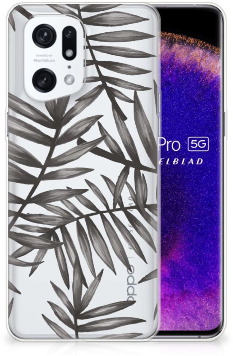 OPPO Find X5 Pro TPU Case Leaves Grey