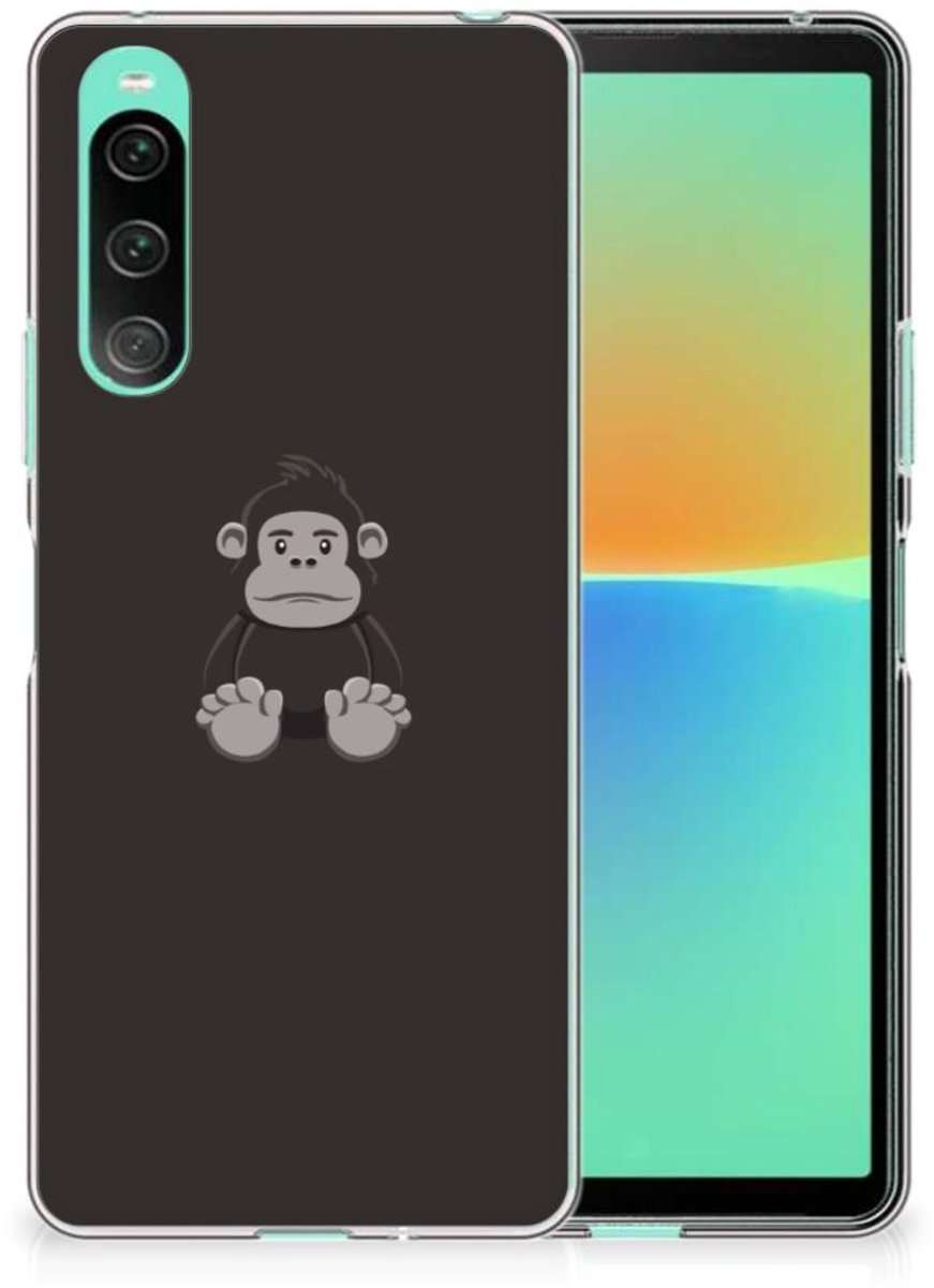 Sony Xperia 10 V Telefoonhoesje met Naam Gorilla
