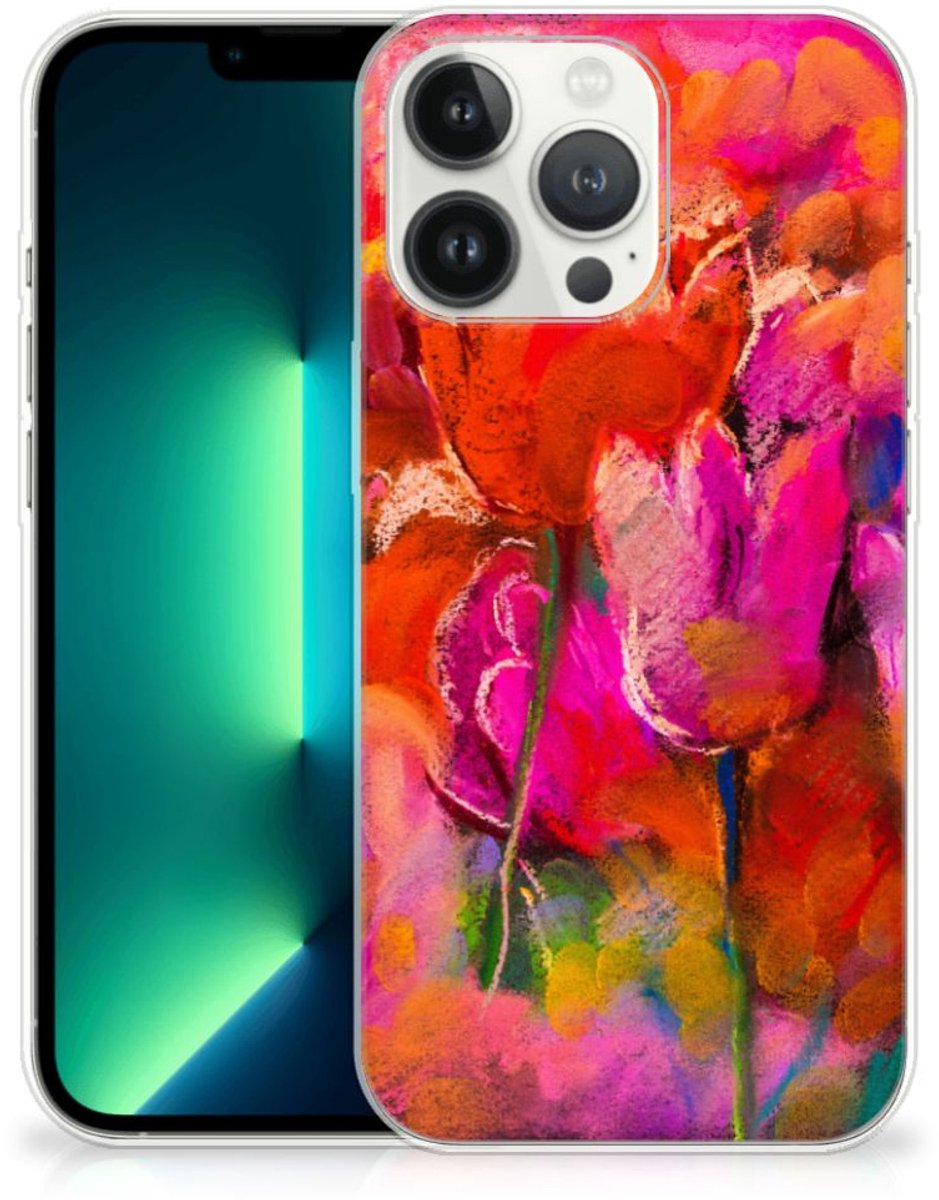 Hoesje maken iPhone 13 Pro Max Tulips