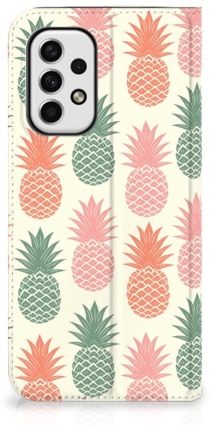 Coque Smartphone Samsung Galaxy A23 Nice Bookcase Ananas