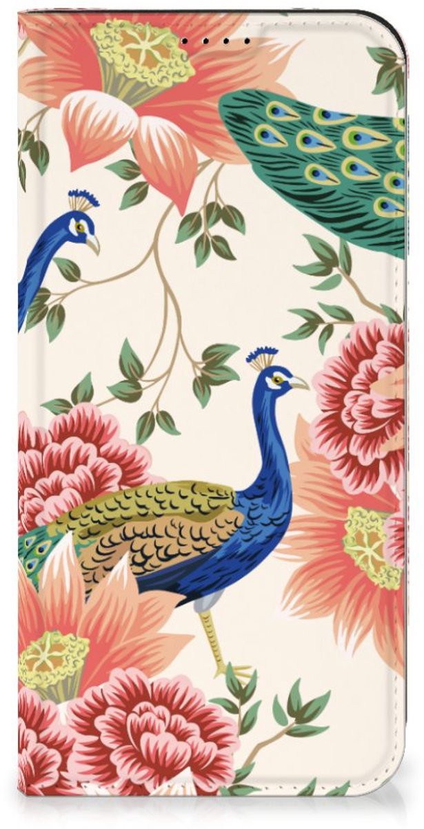 Hoesje maken voor Samsung Galaxy A55 Pink Peacock