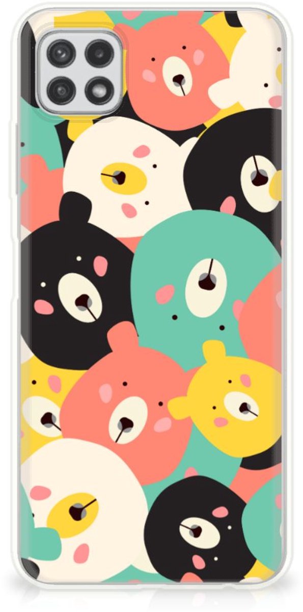 Samsung Galaxy A22 5G Telefoonhoesje met Naam Bears