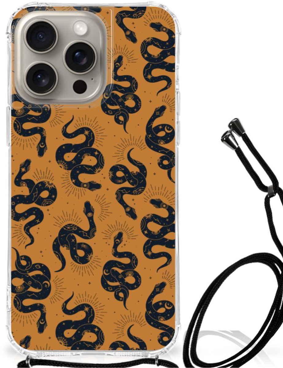 Case Anti-shock voor iPhone 15 Pro Max Snakes