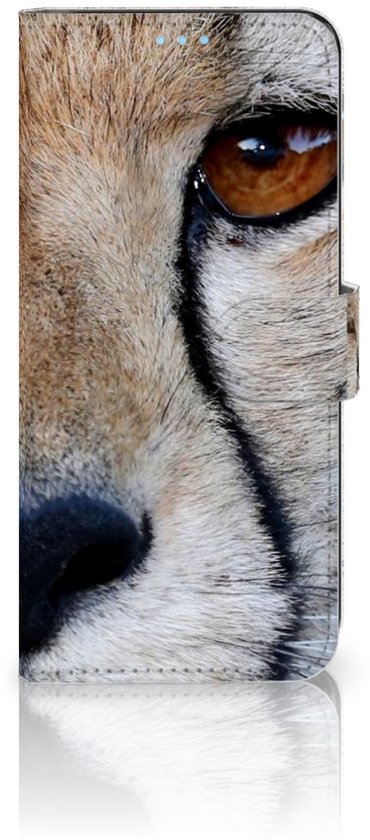 Bookcase OPPO A74 4G Case Cheetah
