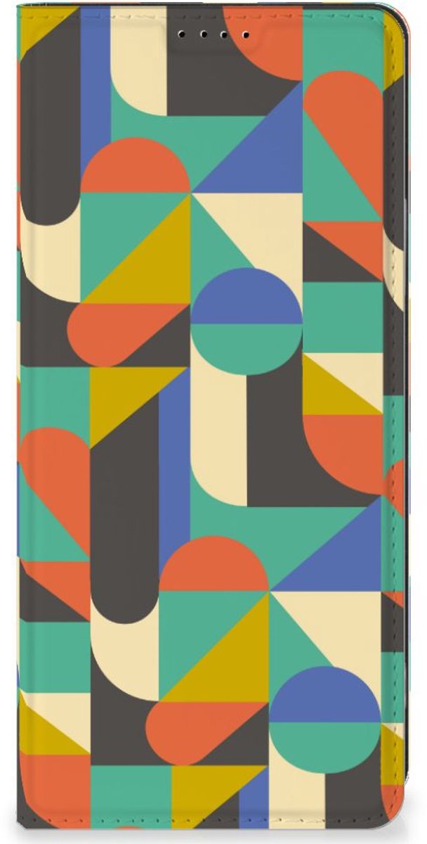 OPPO A58 4G Hoesje met Magneet Funky Retro