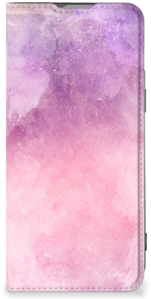Bookcase OnePlus Nord 2T Pink Purple Paint