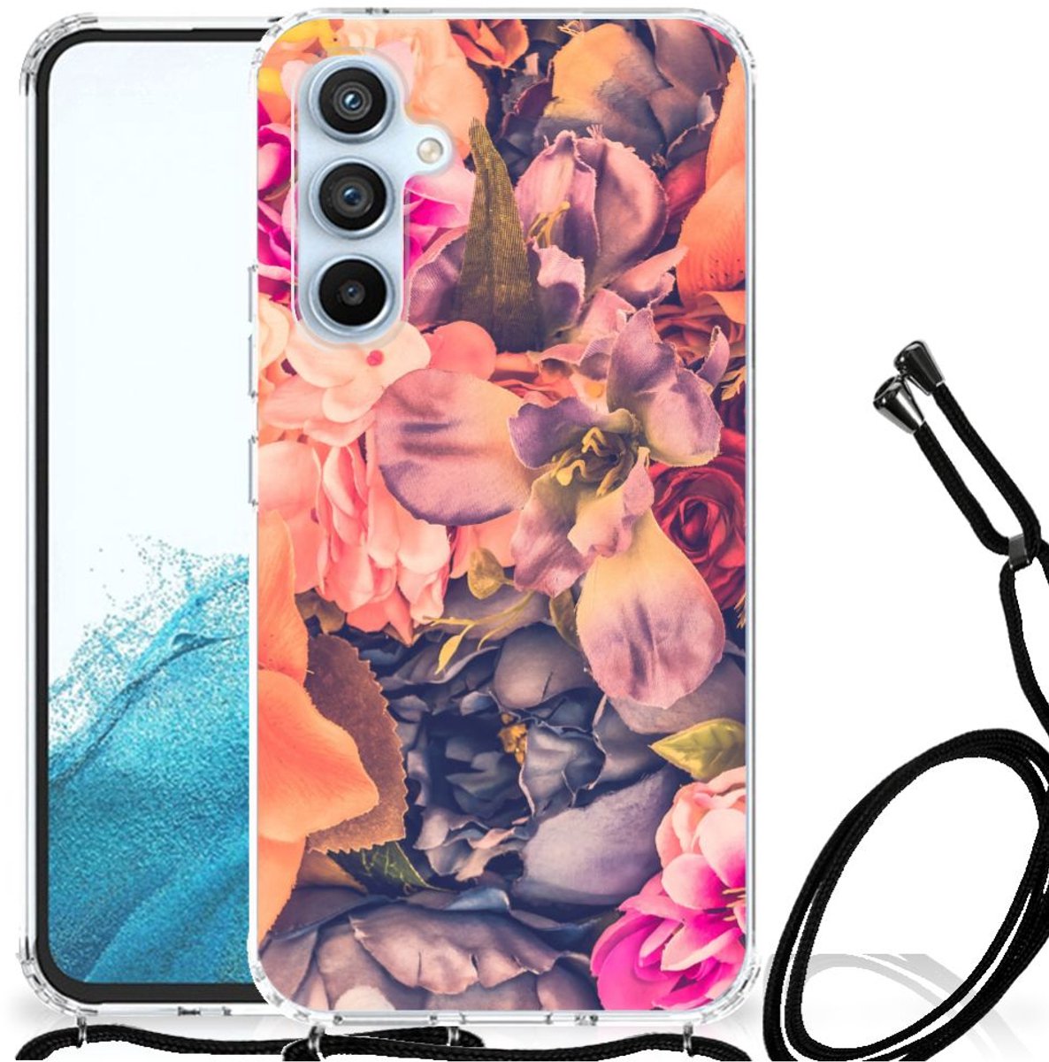 Samsung Galaxy A54 5G Case Bosje Bloemen