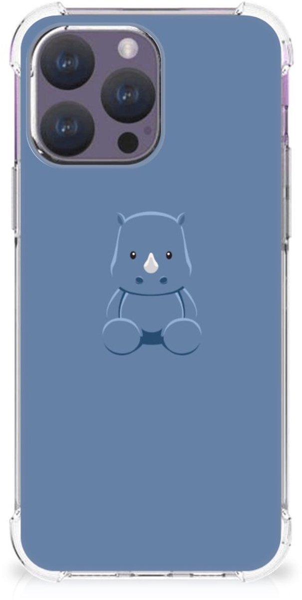 iPhone 15 Pro Max Stevig Bumper Hoesje Baby Rhino
