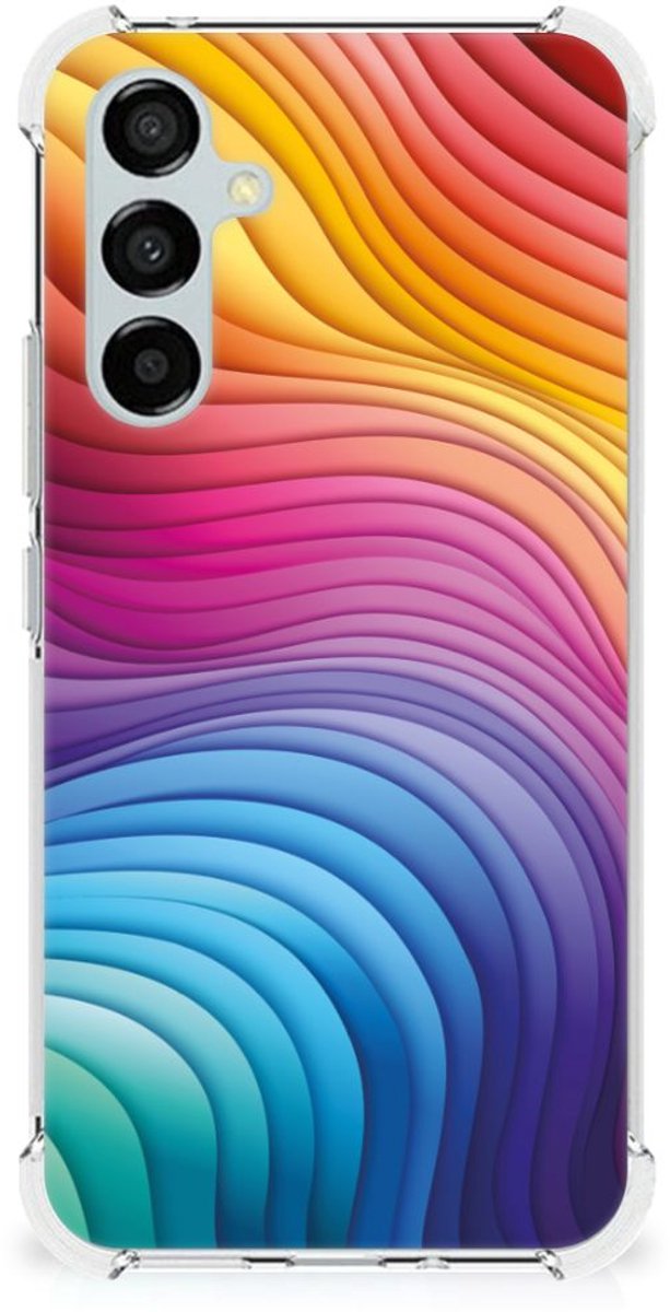 Shockproof Case voor Samsung Galaxy A54 Regenboog