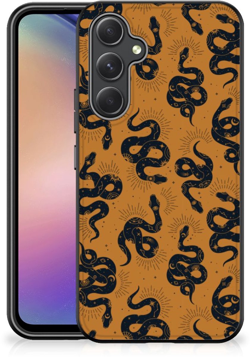 Dierenprint Telefoonhoesje voor Samsung Galaxy A54 Snakes