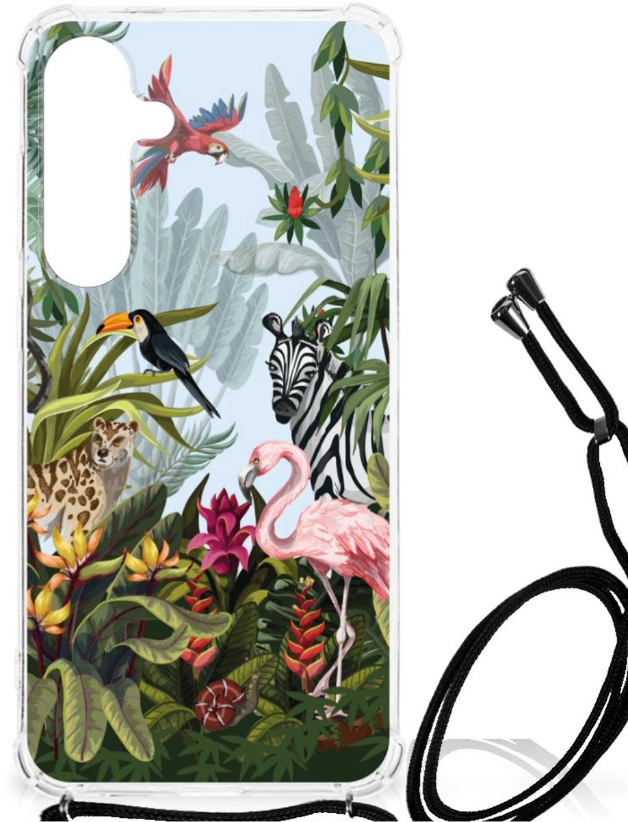 Case Anti-shock voor Samsung Galaxy S24 Plus Jungle