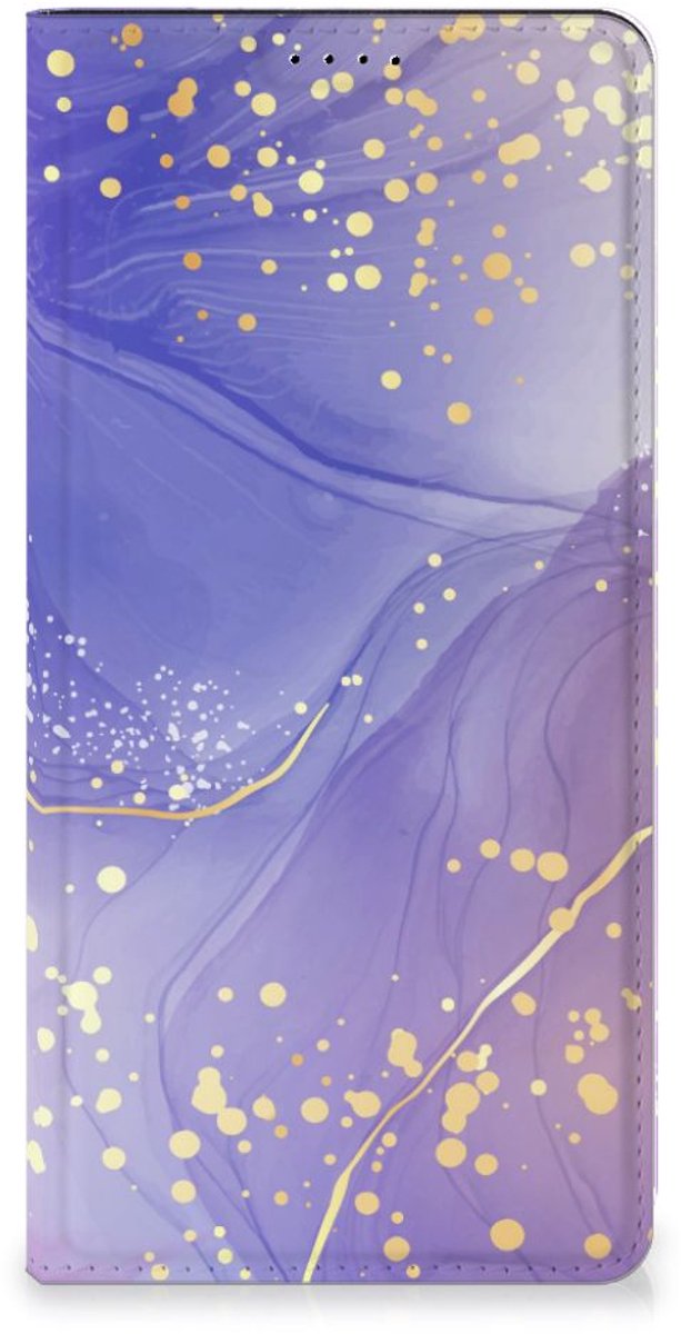 Bookcase voor Samsung Galaxy A15 Watercolor Paars