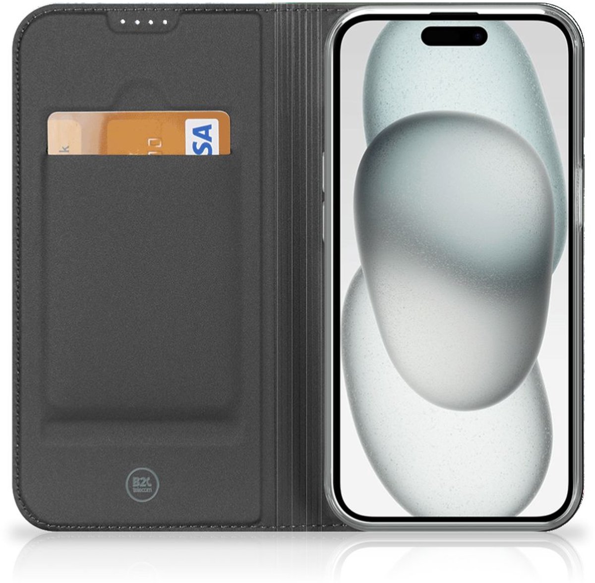 iPhone 15 Plus Stand Case Sea in Space