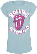 The Rolling Stones Sketchy Lick Dames T-shirt - menthe - XL