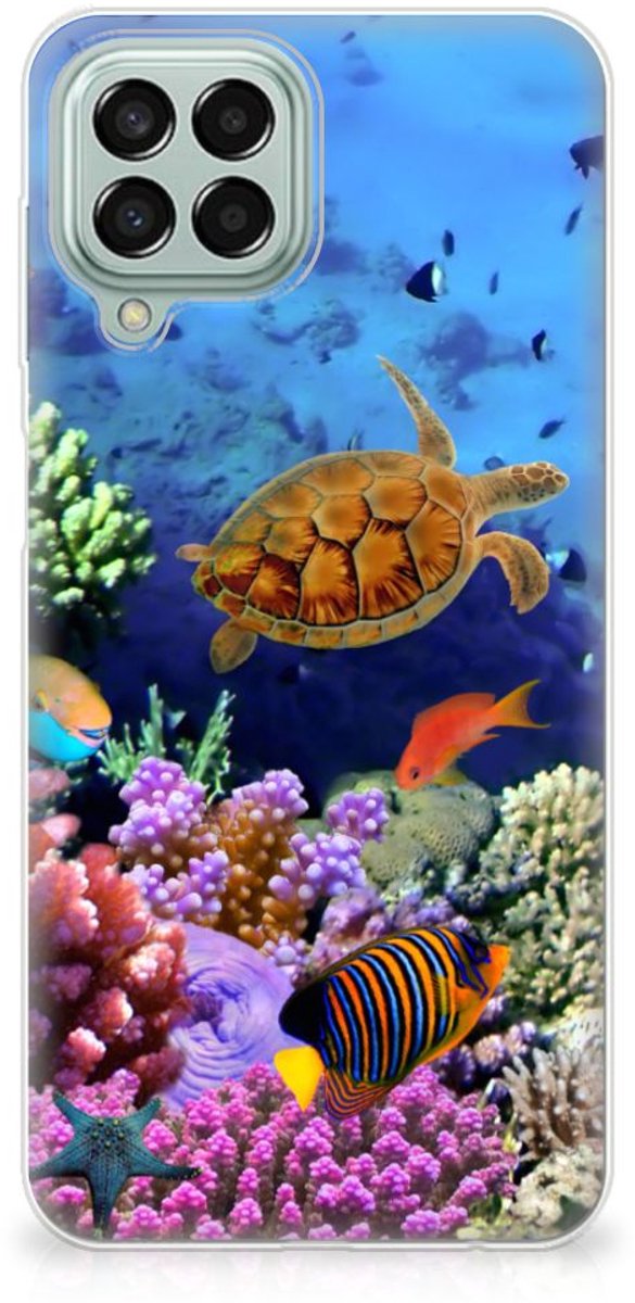 Samsung Galaxy M33 TPU Hoesje Vissen
