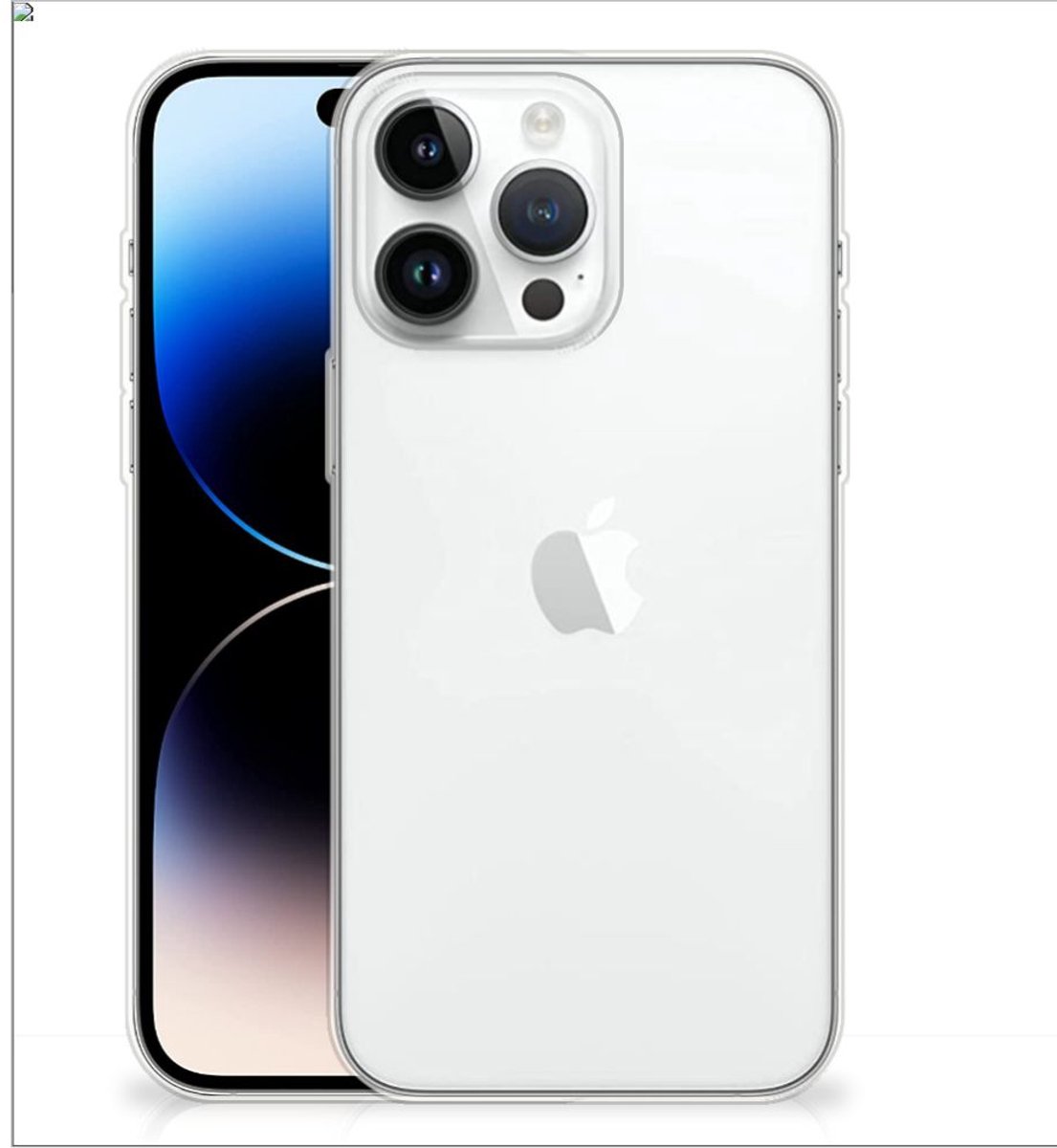 iPhone 14 Pro Max TPU Hoesje Blokken Kleurrijk