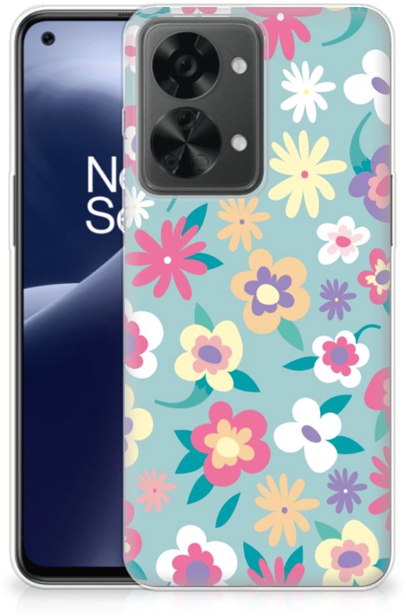 OnePlus Nord 2T TPU Case Flower Power