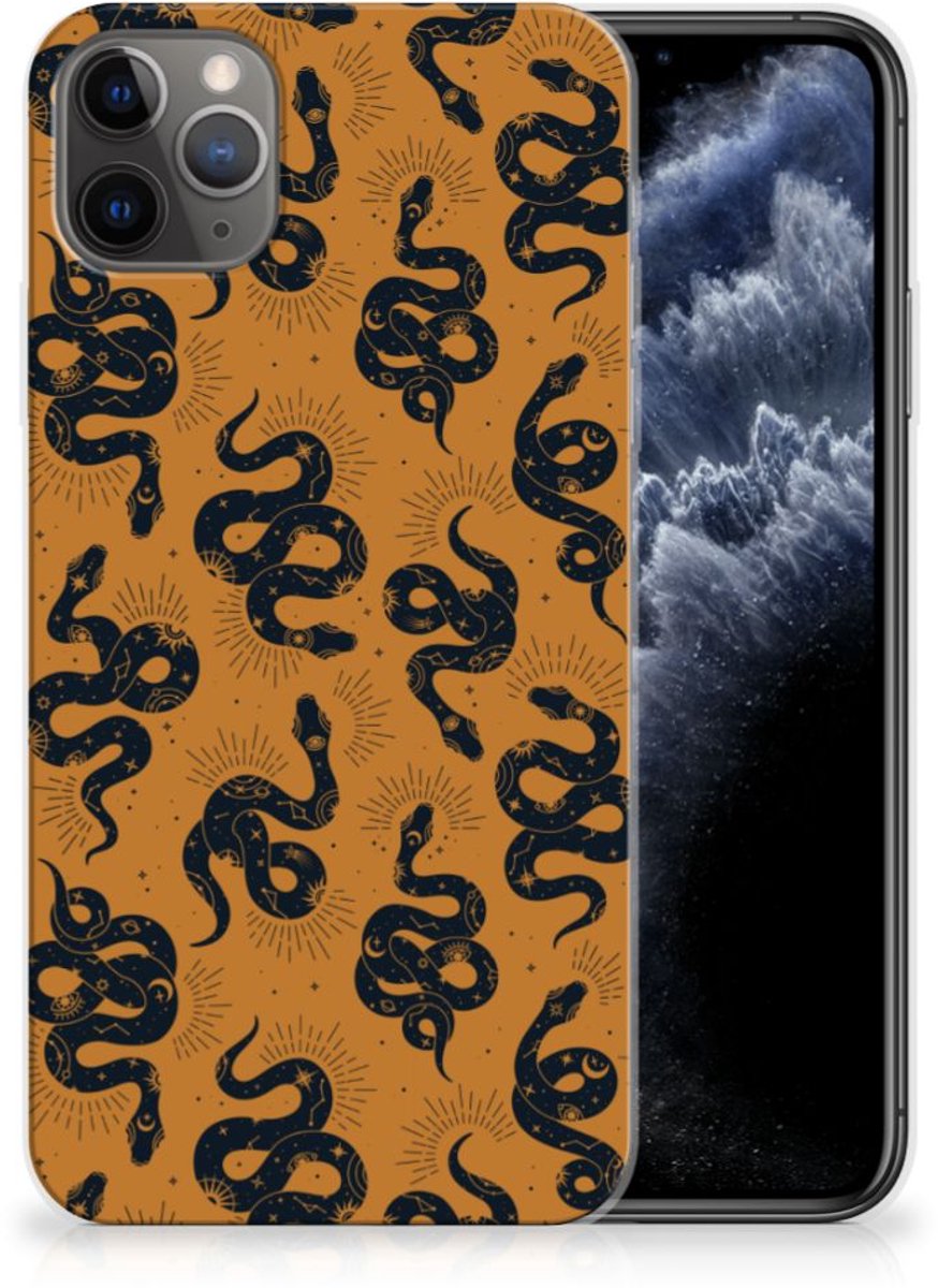 TPU Hoesje voor Apple iPhone 11 Pro Max Snakes