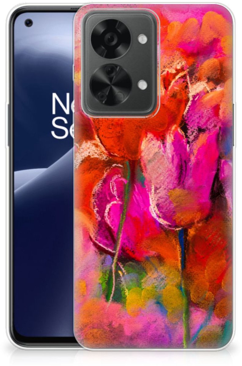 Hoesje maken OnePlus Nord 2T Tulips