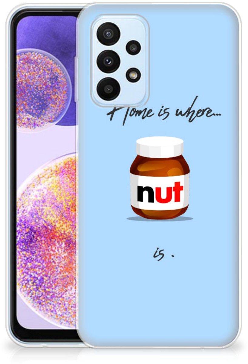 Samsung Galaxy A23 Siliconen Case Nut Home