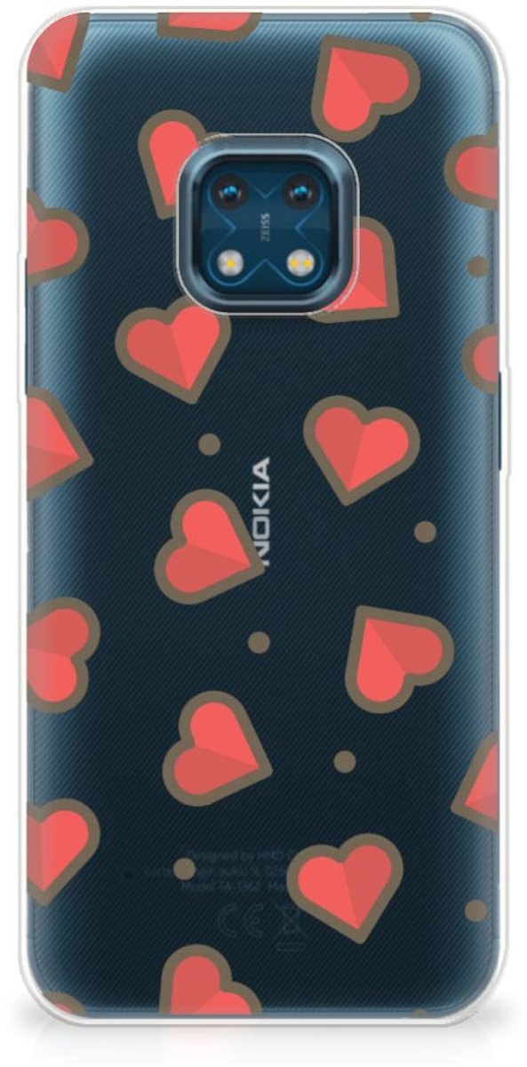 Nokia XR20 TPU bumper Hearts