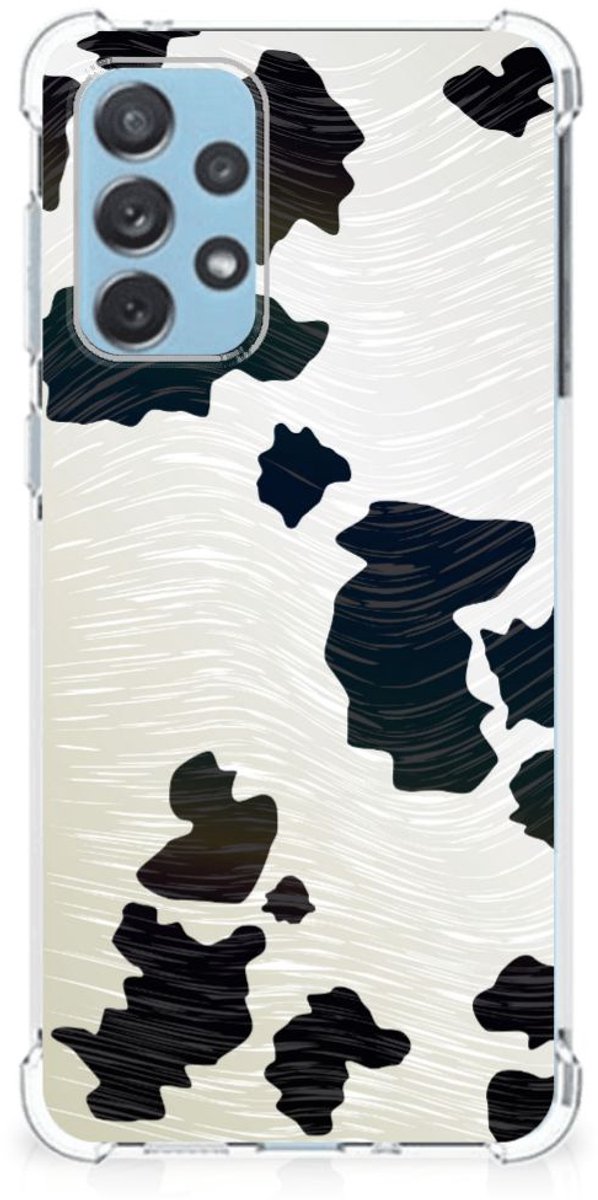 Samsung Galaxy A73 Case Anti-shock Koeienvlekken