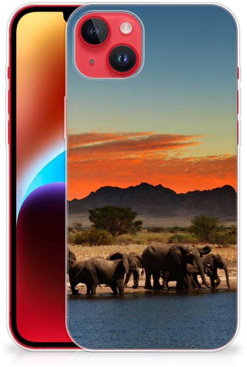 iPhone 14 Plus TPU Hoesje Olifanten