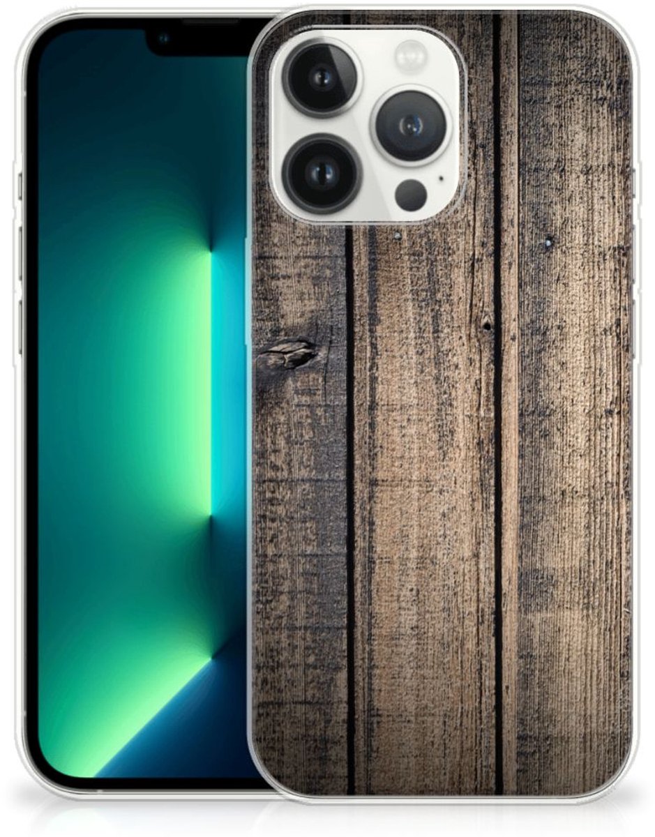 iPhone 13 Pro Max Bumper Hoesje Steigerhout