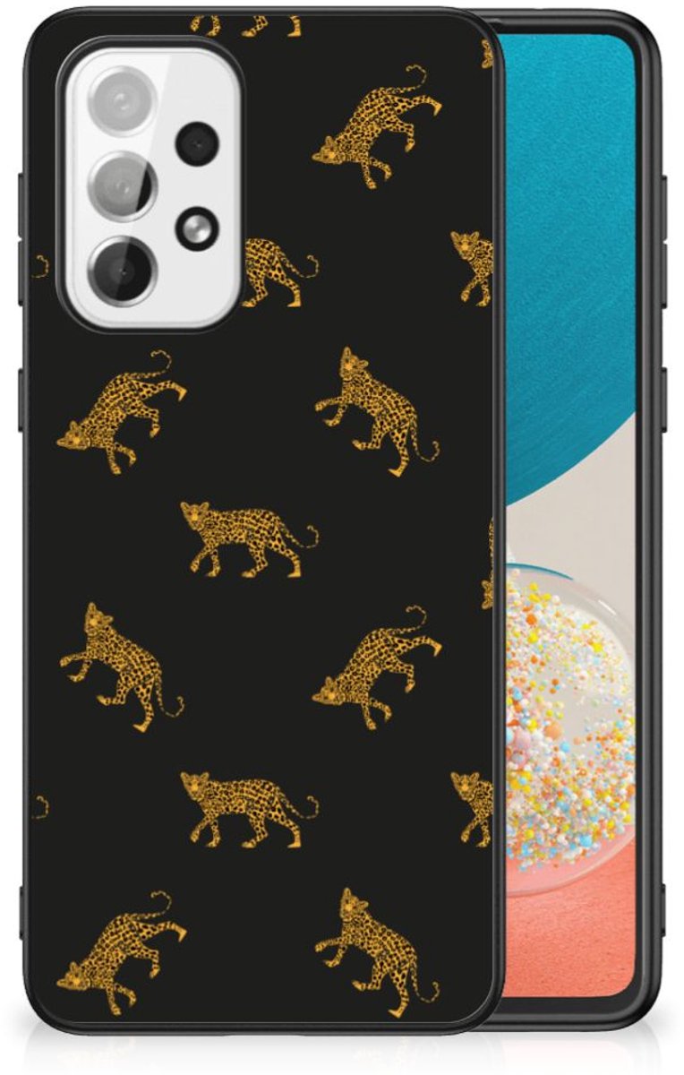 Dierenprint Telefoonhoesje voor Samsung Galaxy A73 Leopards