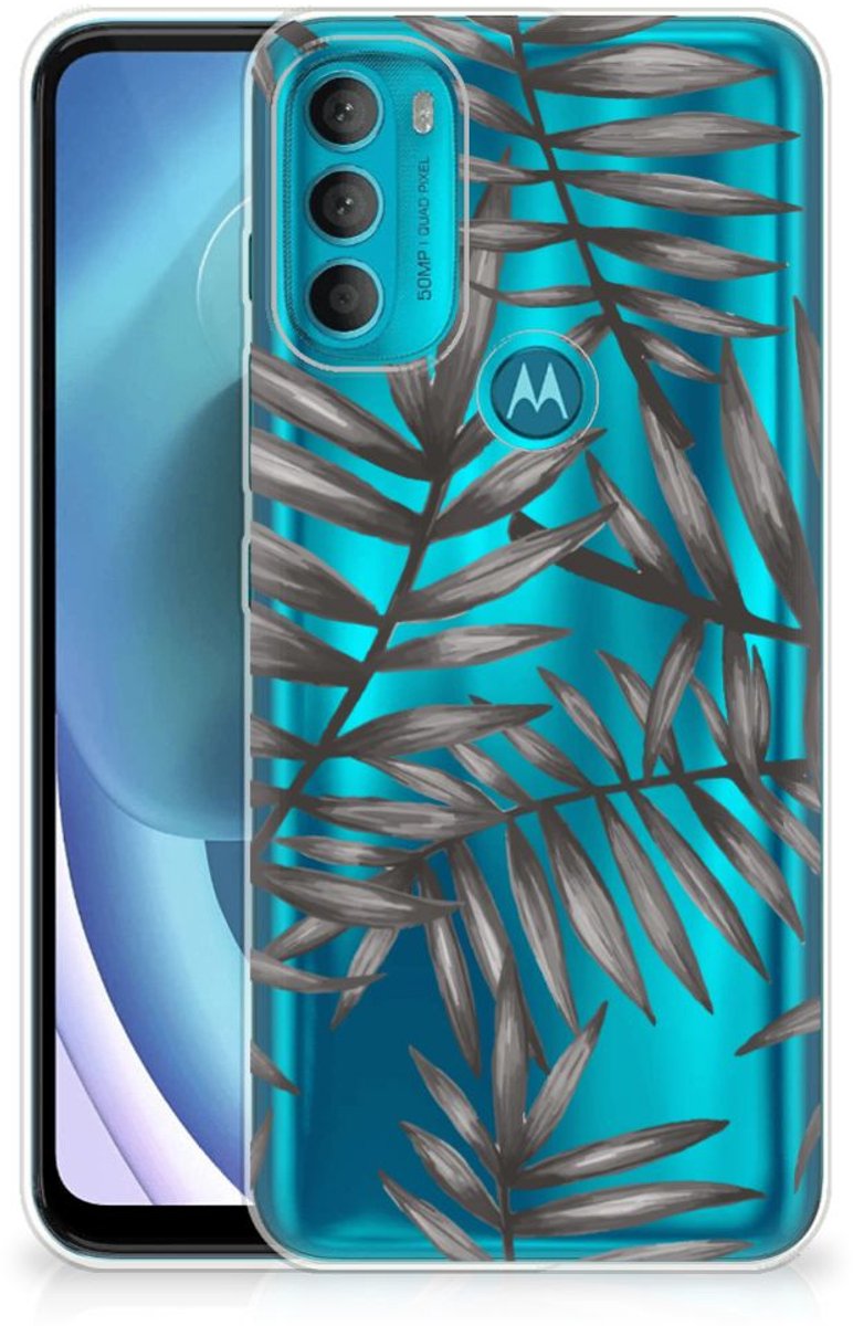Motorola Moto G71 5G TPU Case Leaves Grey